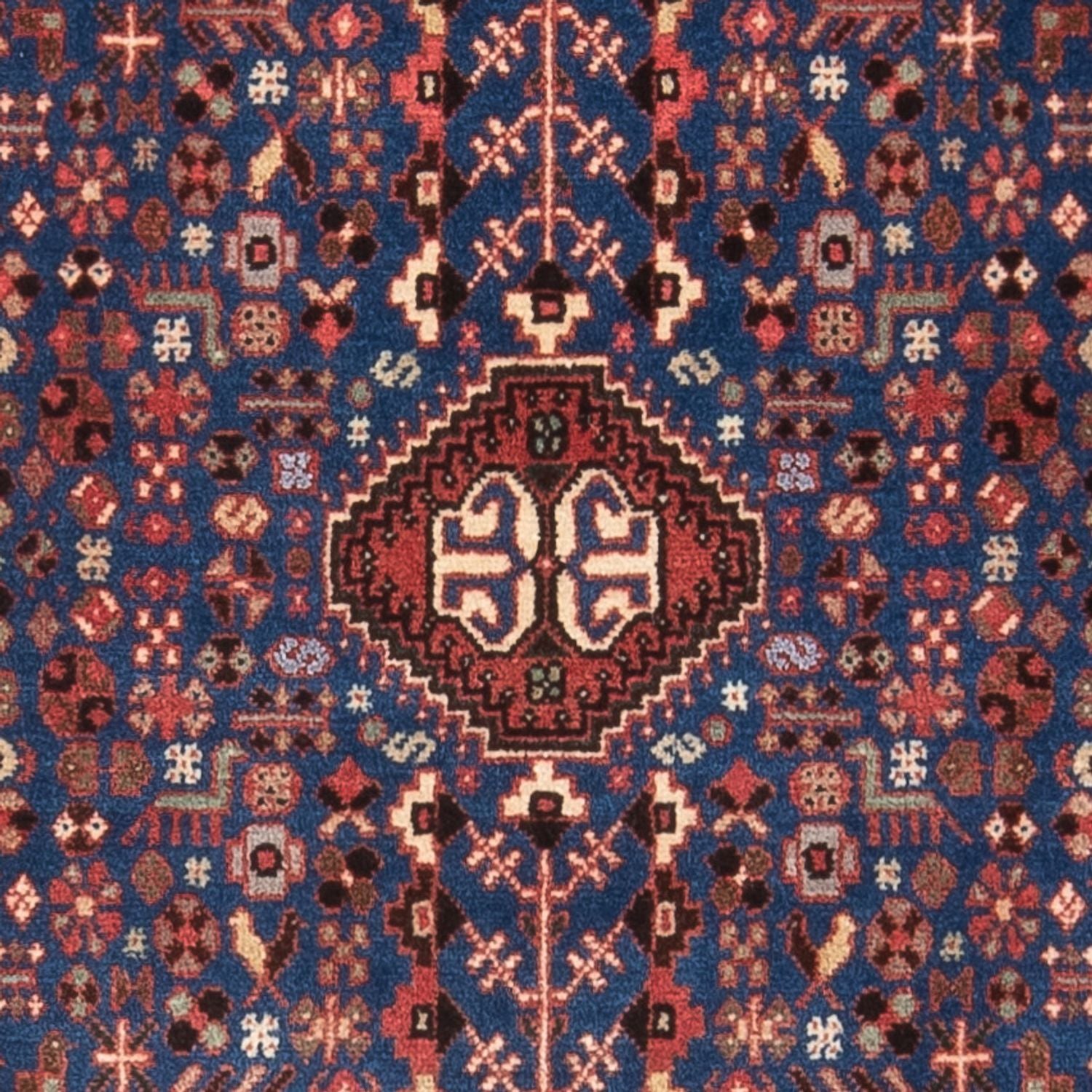 Tapis de couloir Tapis persan - Nomadic - 157 x 67 cm - bleu