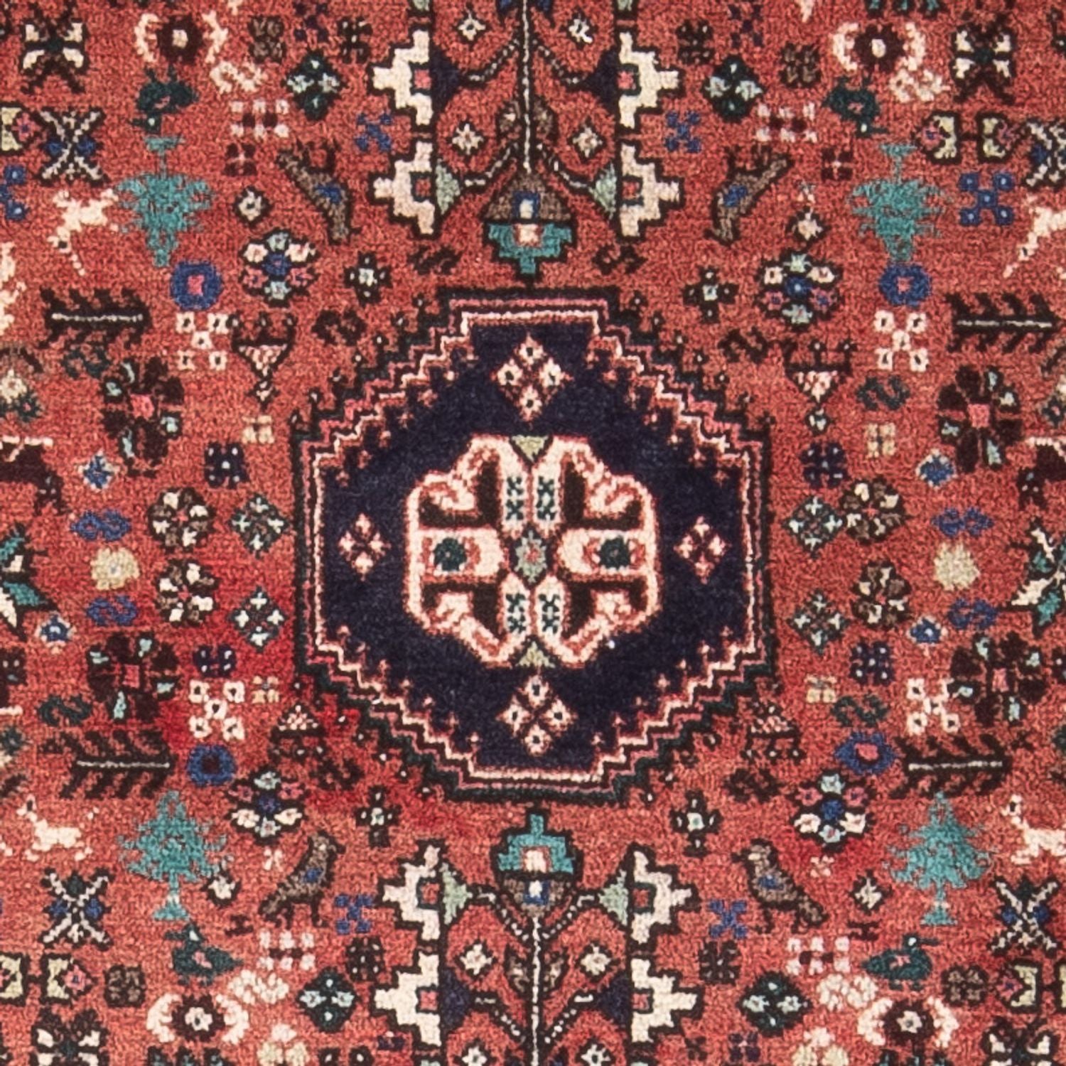 Tapis persan - Nomadic - 142 x 65 cm - rouge