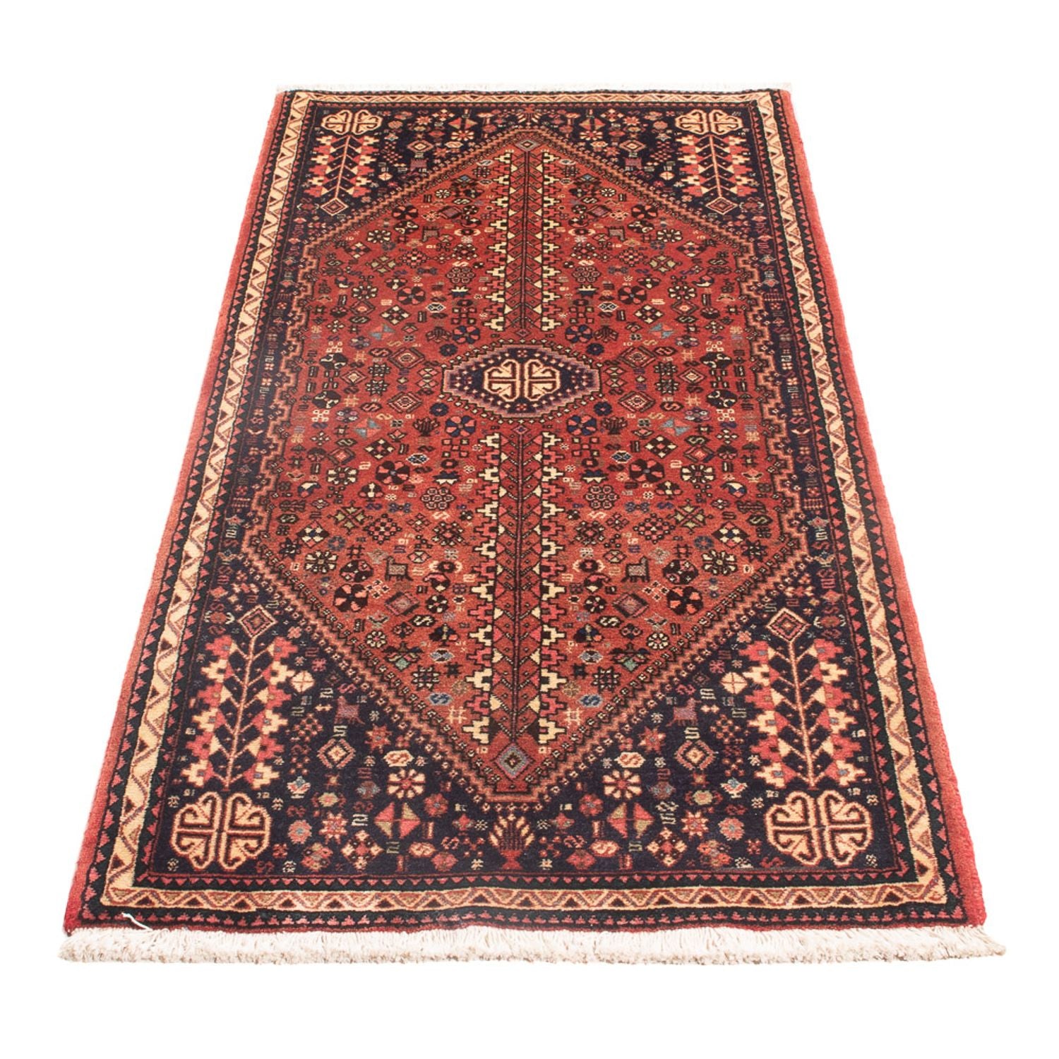 Tapis persan - Nomadic - 153 x 68 cm - rouge
