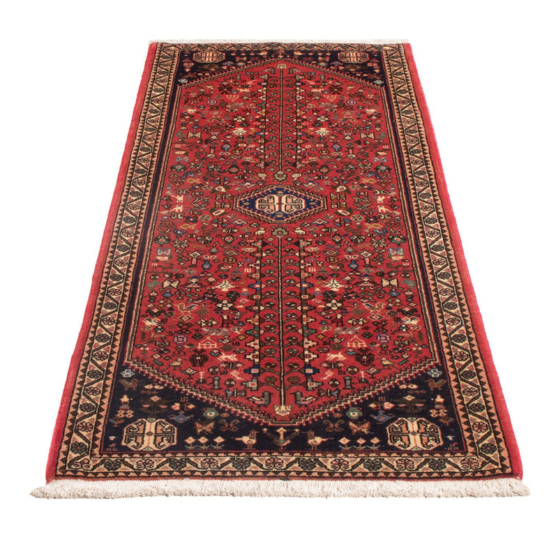 Tapis de couloir Tapis persan - Nomadic - 155 x 67 cm - rouge