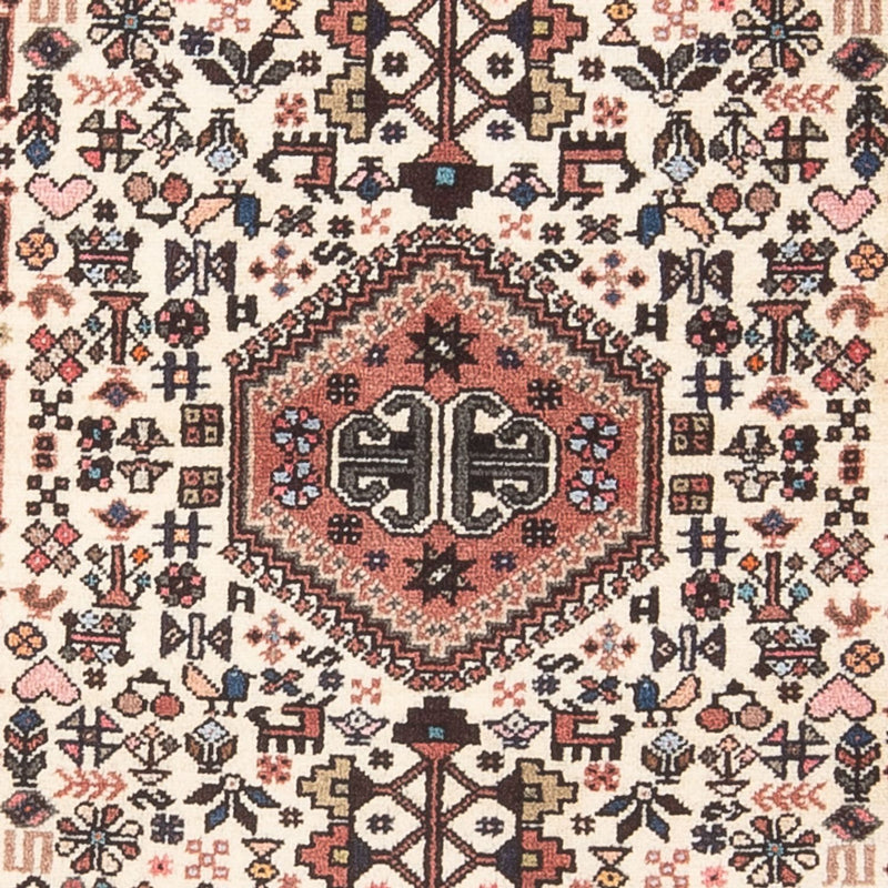 Tapis de couloir Tapis persan - Nomadic - 162 x 68 cm - crème