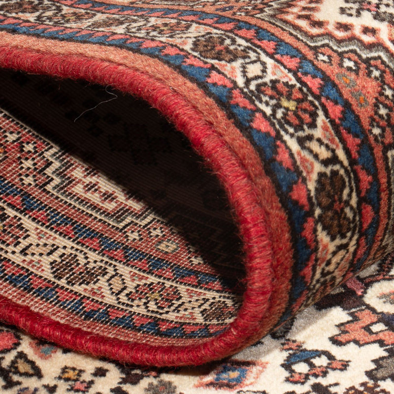 Tapis de couloir Tapis persan - Nomadic - 162 x 68 cm - crème