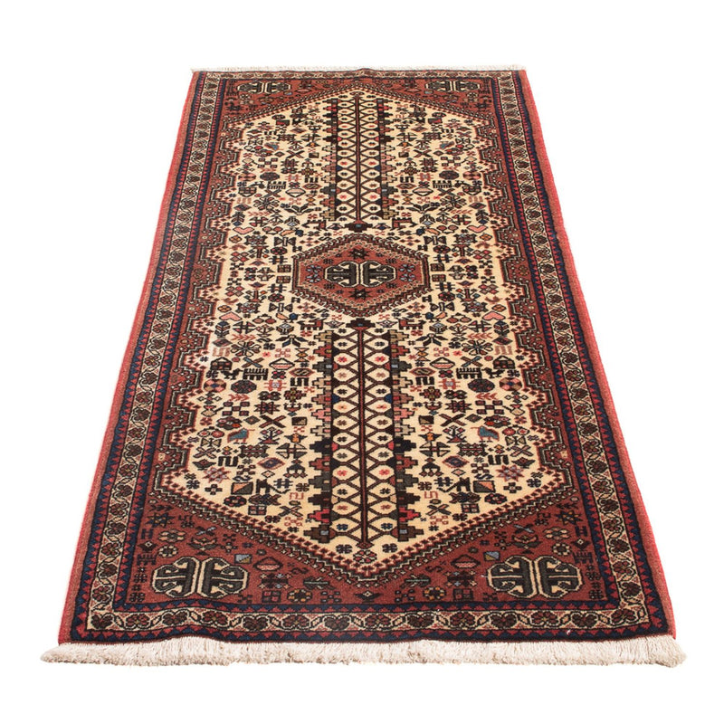 Tapis de couloir Tapis persan - Nomadic - 162 x 68 cm - crème