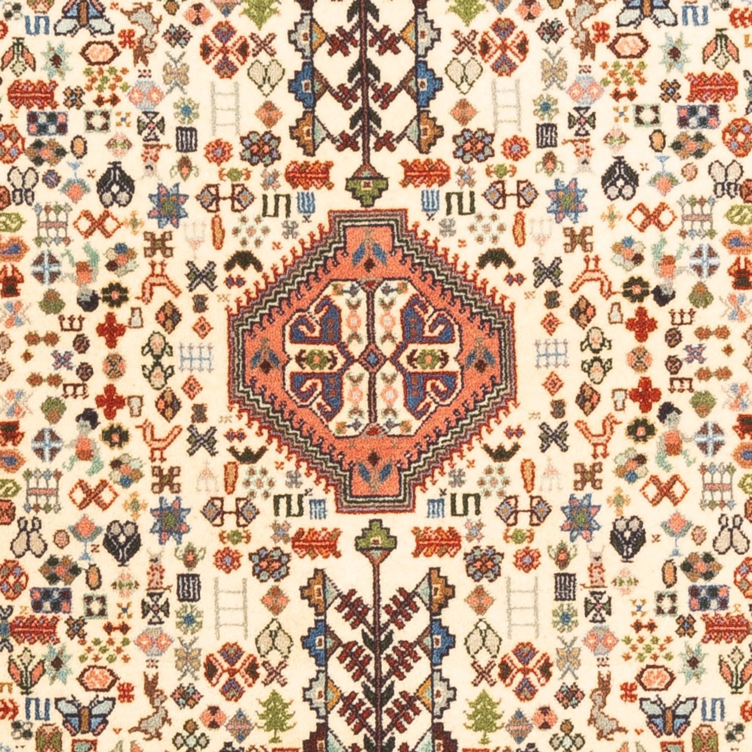 Tapis persan - Nomadic - 147 x 100 cm - beige
