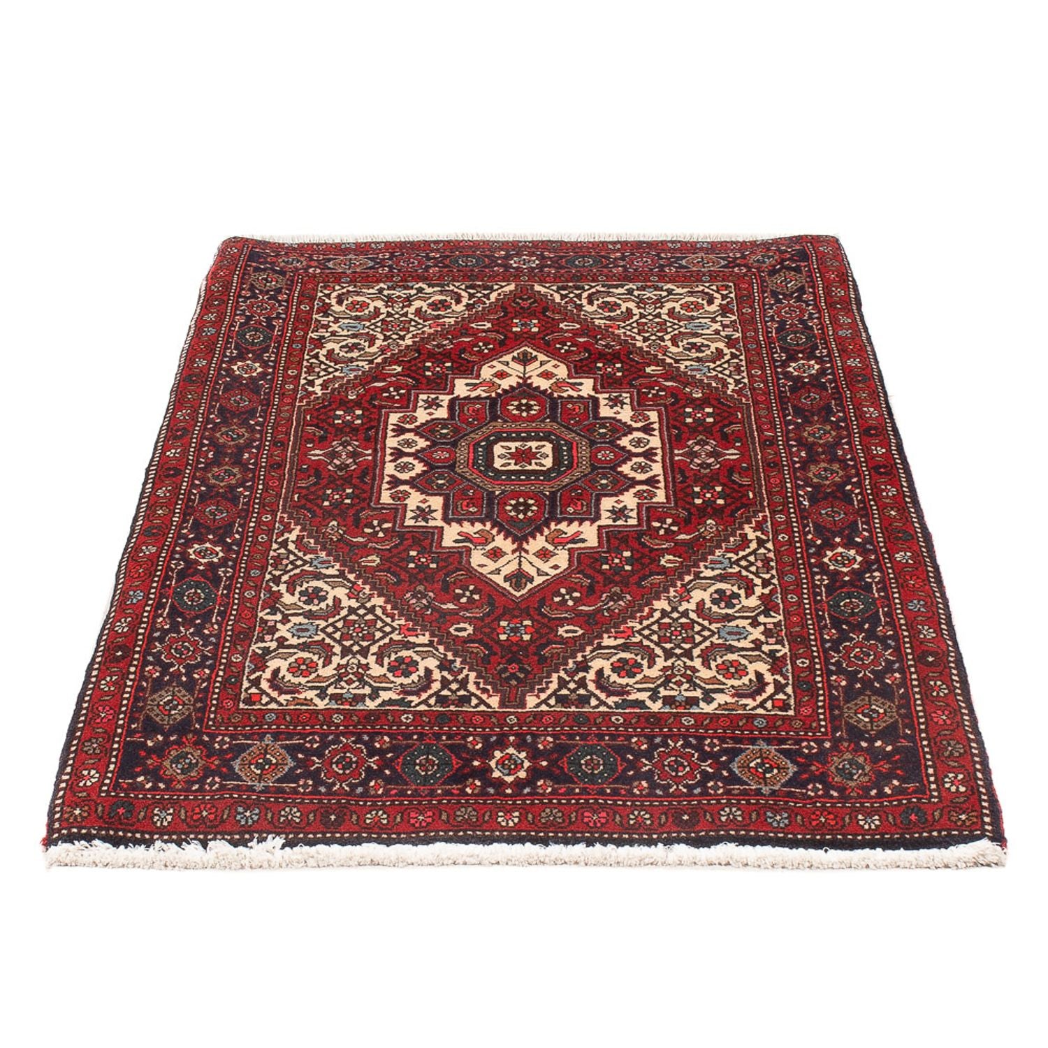 Tapis persan - Nomadic - 145 x 80 cm - crème