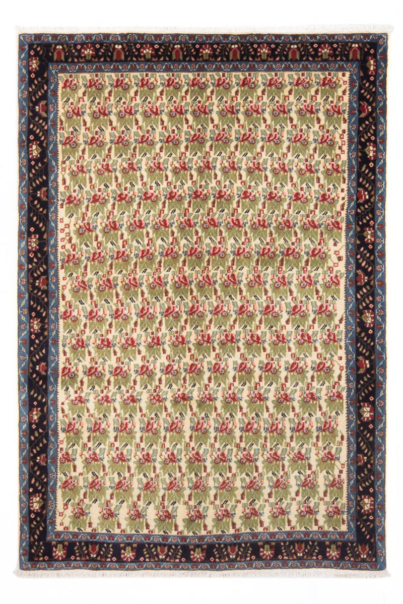 Tapis persan - Nomadic - 213 x 138 cm - vert clair