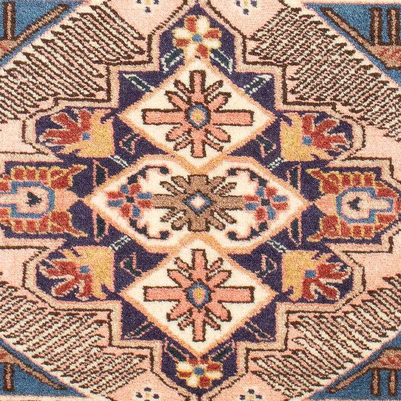 Tapis persan - Nomadic - 96 x 67 cm - saumon