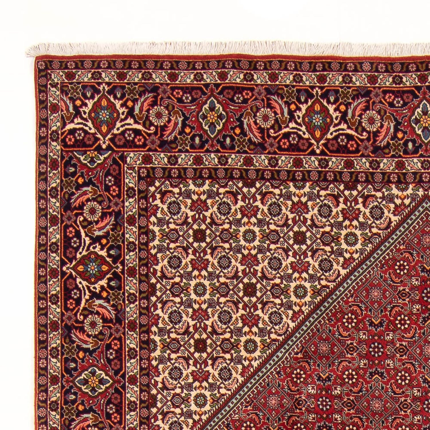 Tapis persan - Bidjar - 300 x 201 cm - rouge