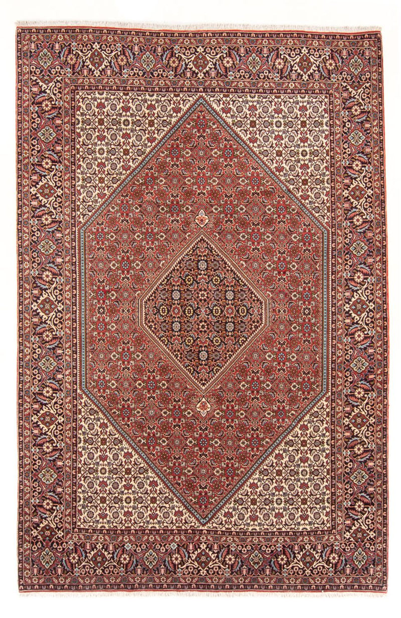 Tapis persan - Bidjar - 307 x 203 cm - rouge