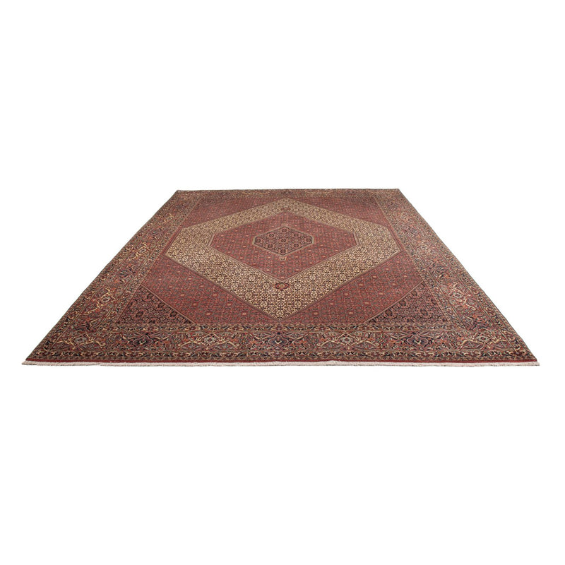 Tapis persan - Bidjar - 345 x 250 cm - rouge foncé