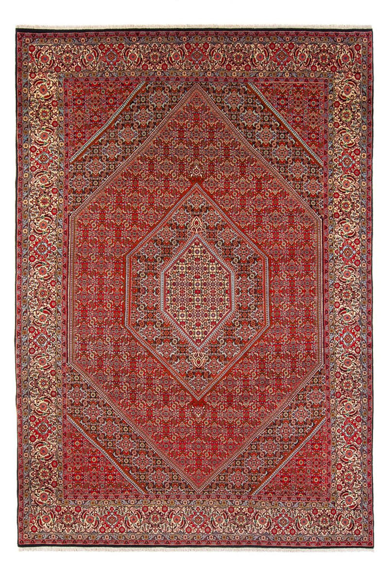 Tapis persan - Bidjar - 341 x 248 cm - rouge