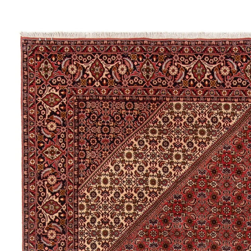 Tapis persan - Bidjar - 350 x 250 cm - rouge foncé