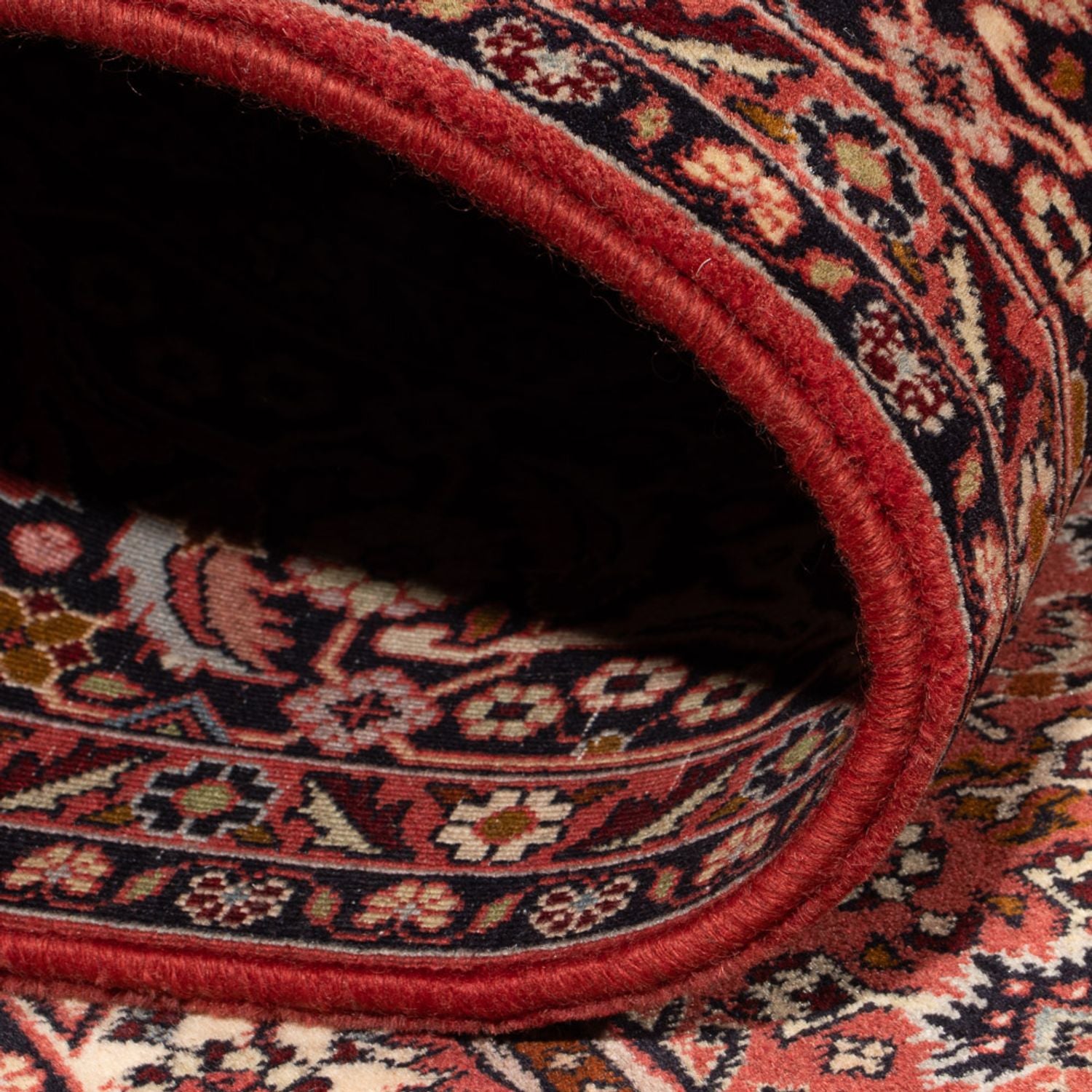 Tapis persan - Bidjar - 350 x 250 cm - rouge foncé