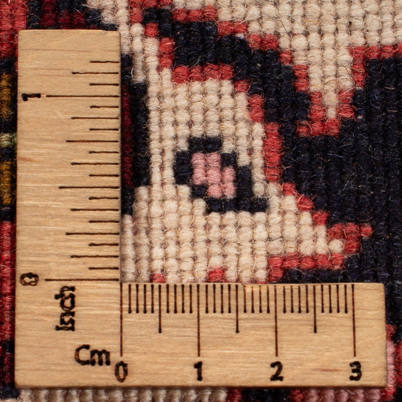 Tapis persan - Bidjar - 350 x 250 cm - rouge foncé