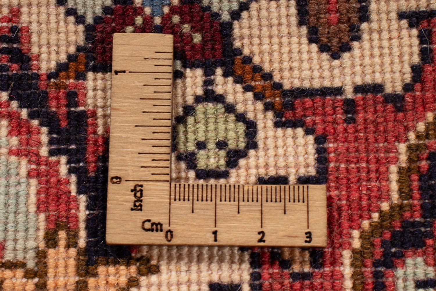 Tapis persan - Bidjar - 340 x 250 cm - rouge foncé