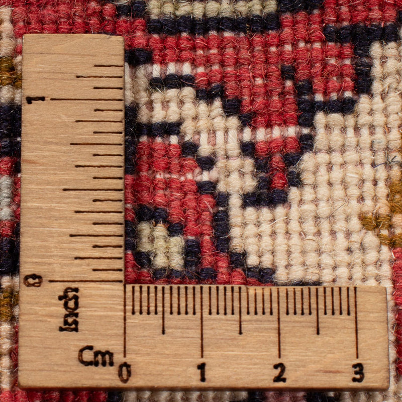 Tapis persan - Bidjar - 342 x 250 cm - rouge foncé