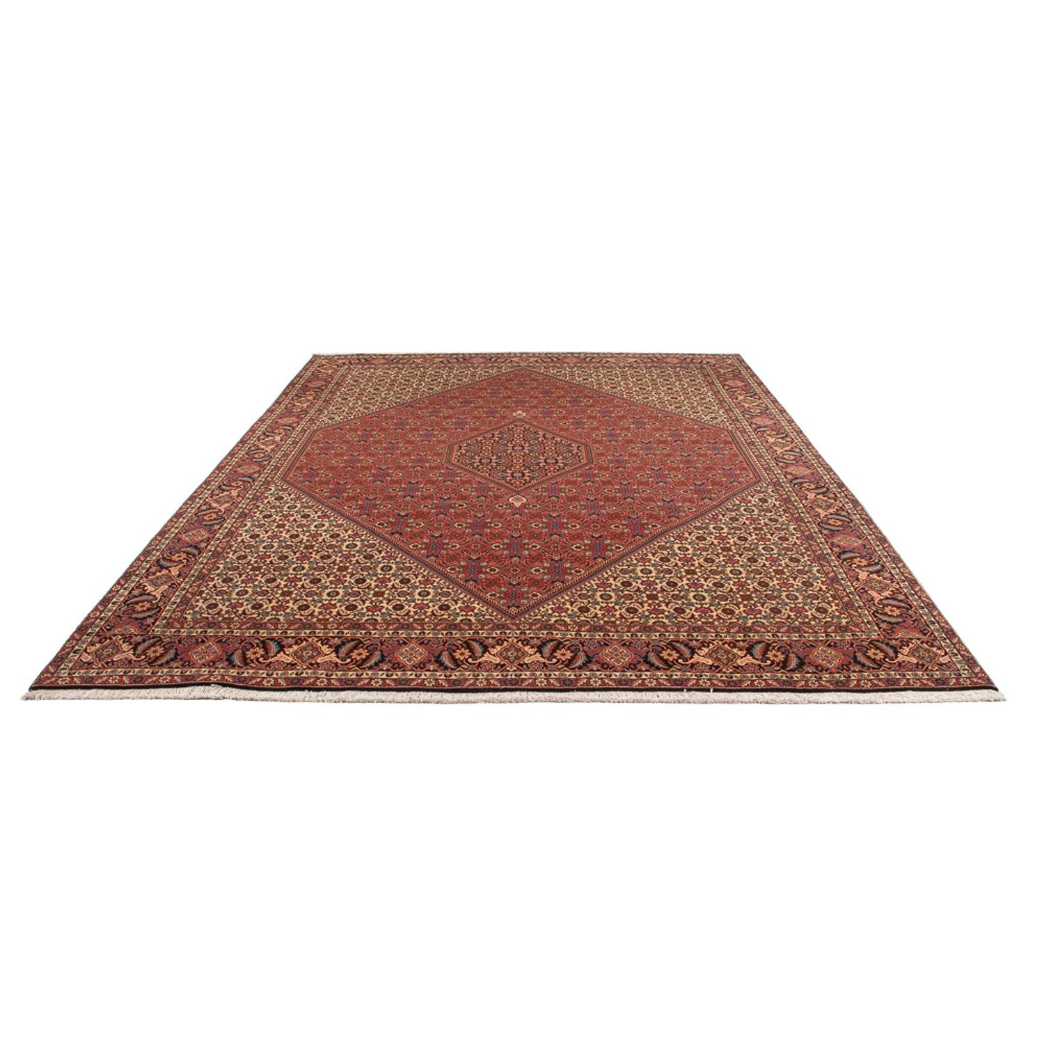 Tapis persan - Bidjar - 348 x 250 cm - rouge
