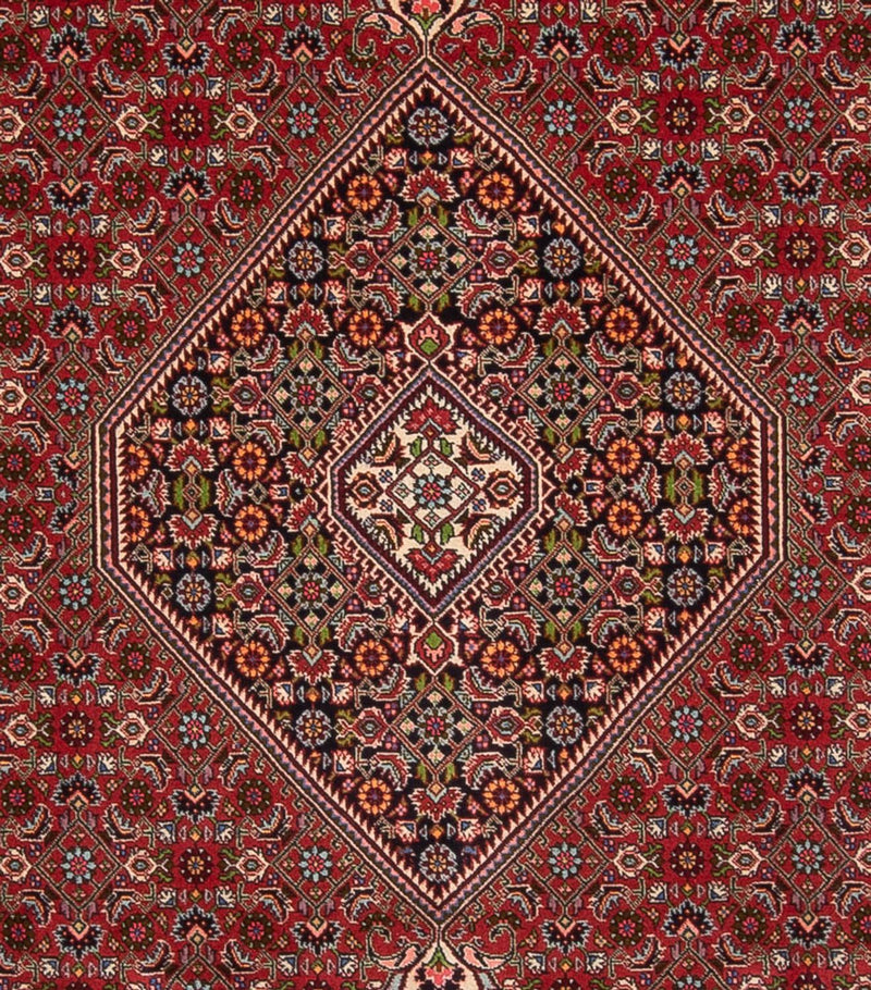 Tapis persan - Bidjar - 352 x 248 cm - rouge foncé