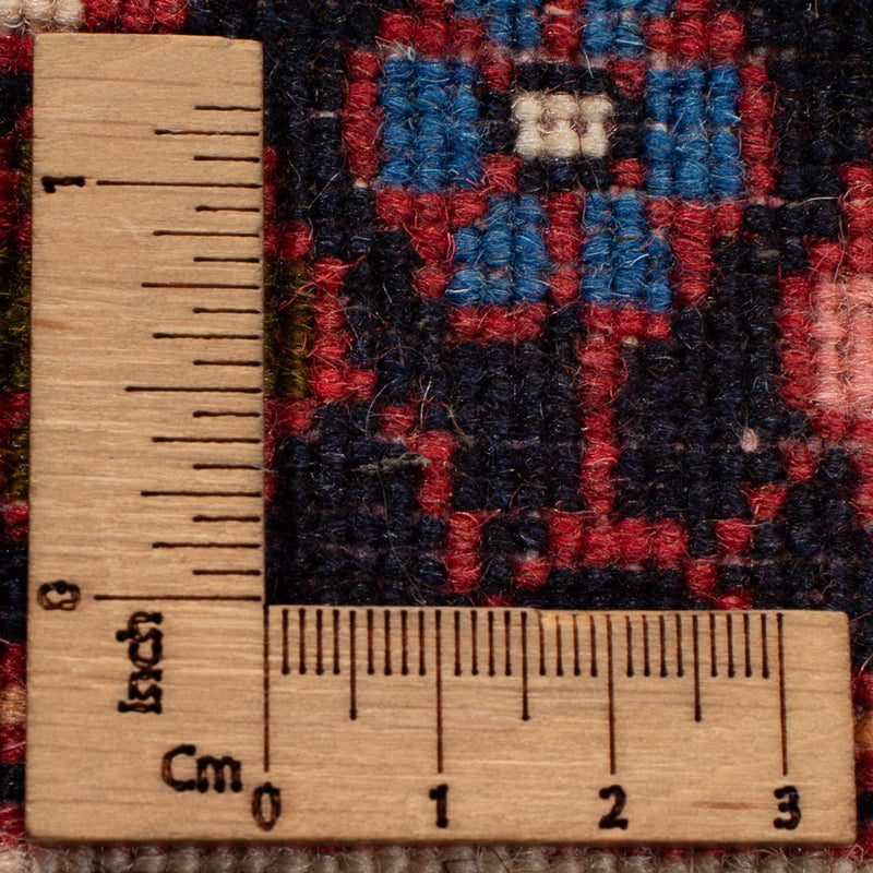 Tapis persan - Bidjar - 352 x 248 cm - rouge foncé