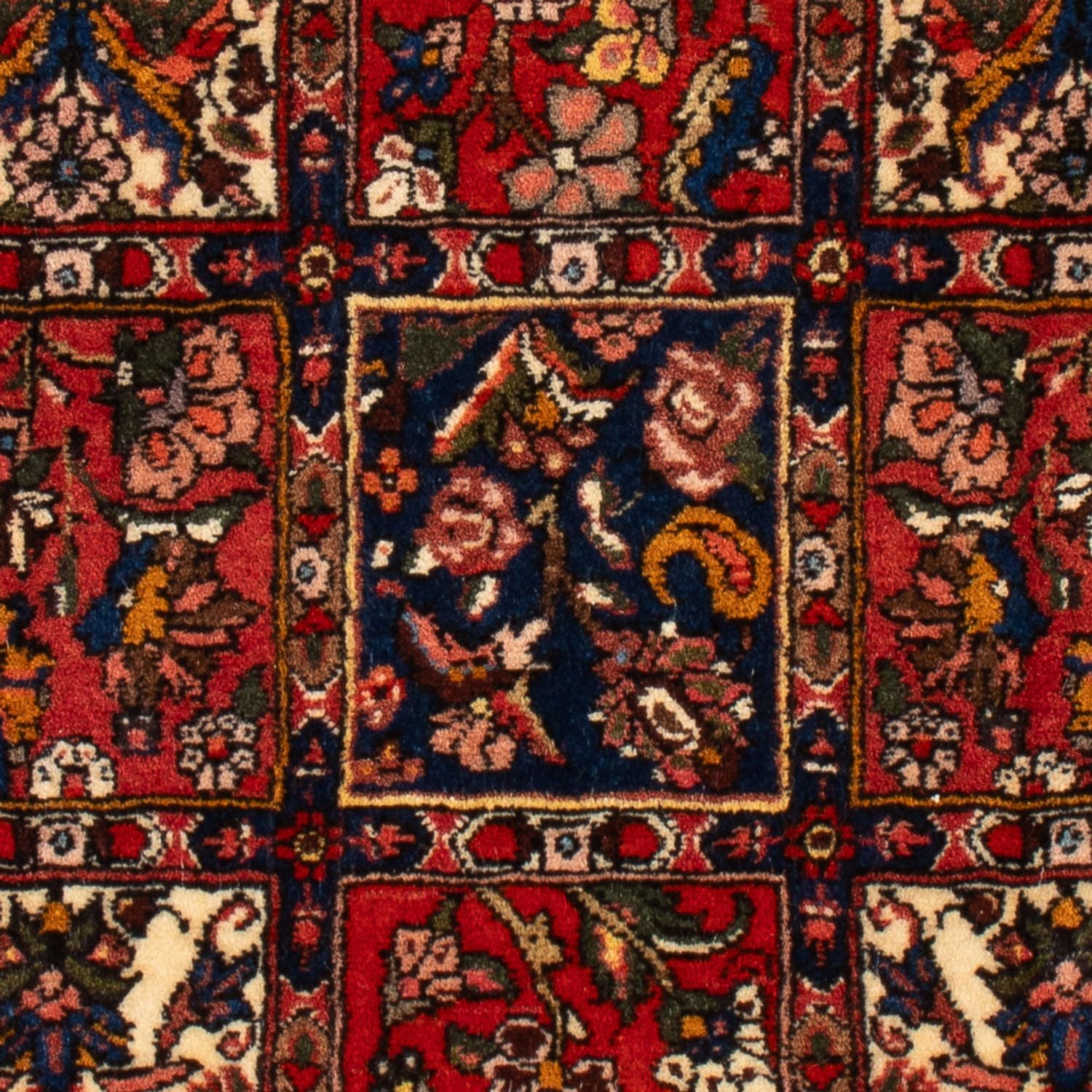 Perserteppich - Nomadic - 100 x 62 cm - mehrfarbig