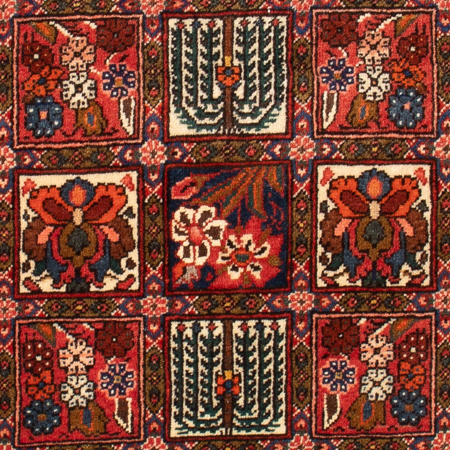 Perserteppich - Nomadic - 100 x 64 cm - mehrfarbig