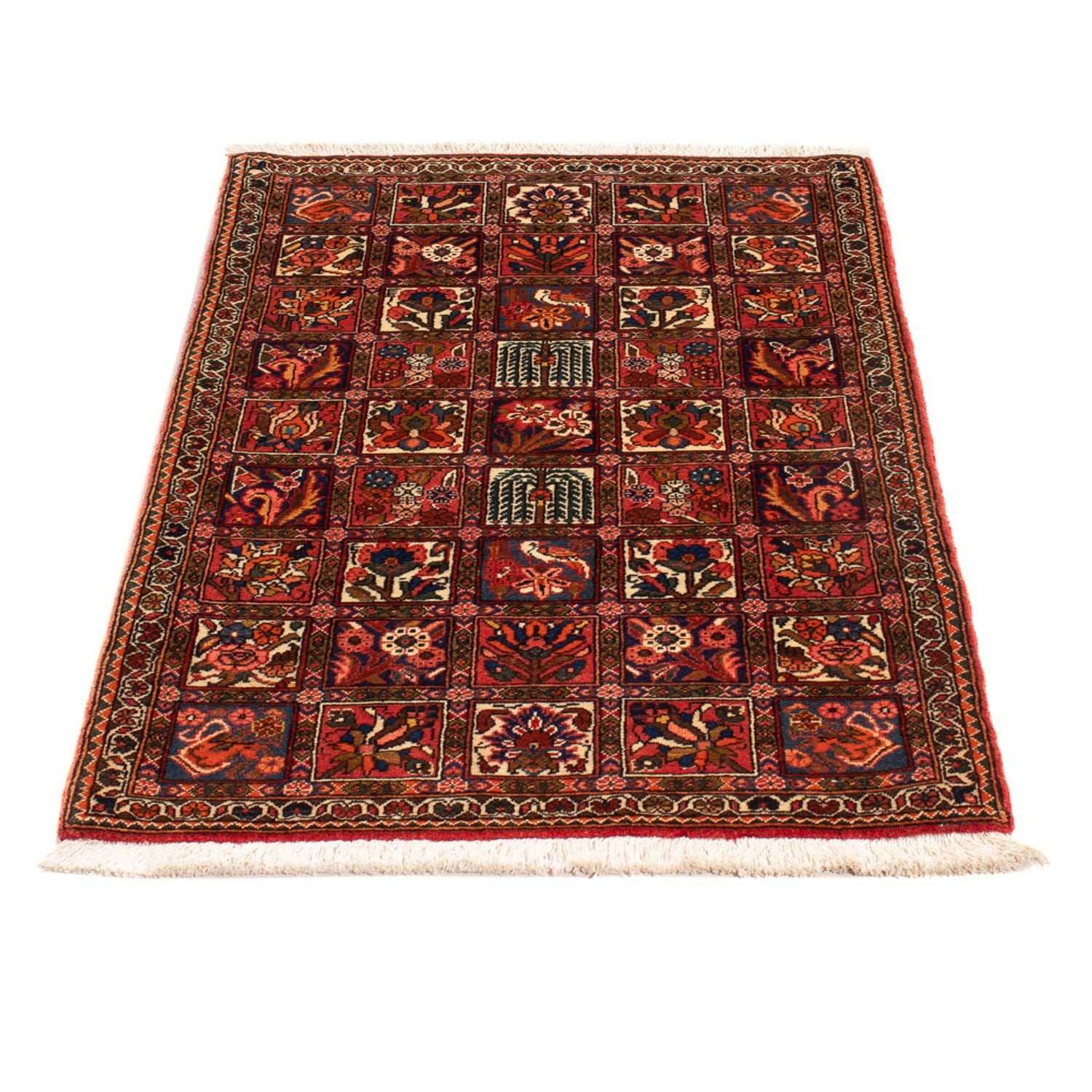Perserteppich - Nomadic - 100 x 64 cm - mehrfarbig
