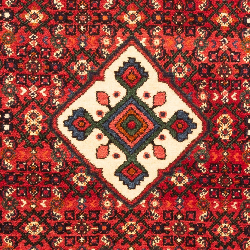 Tapis persan - Nomadic - 158 x 100 cm - rouge foncé