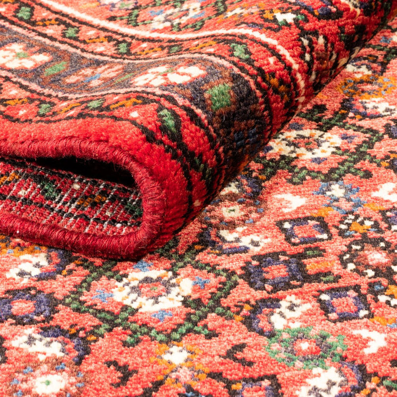 Tapis persan - Nomadic - 158 x 100 cm - rouge foncé