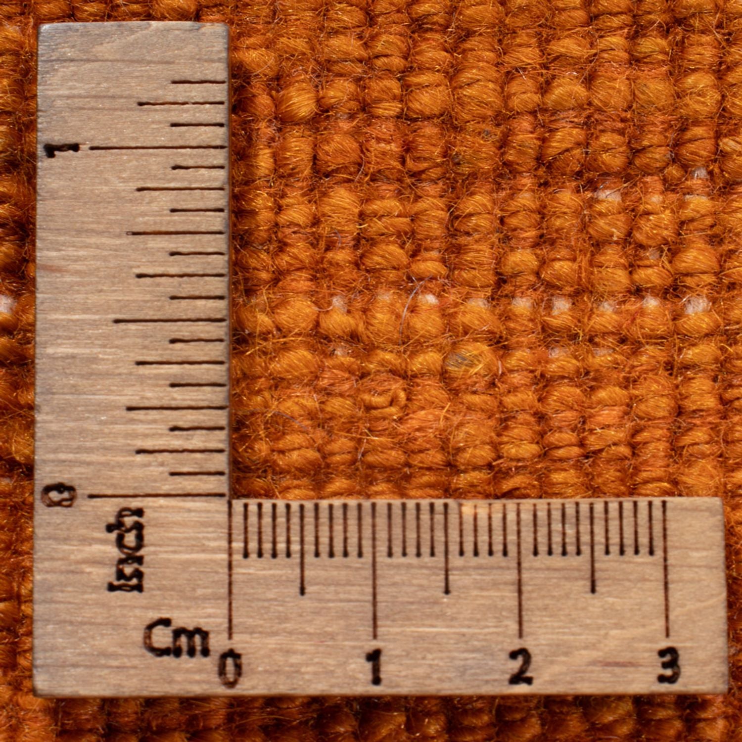 Tapis Gabbeh - Persan - 128 x 100 cm - orange