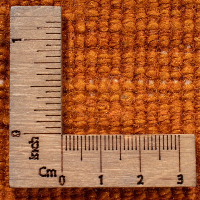 Tapis Gabbeh - Persan - 128 x 100 cm - orange