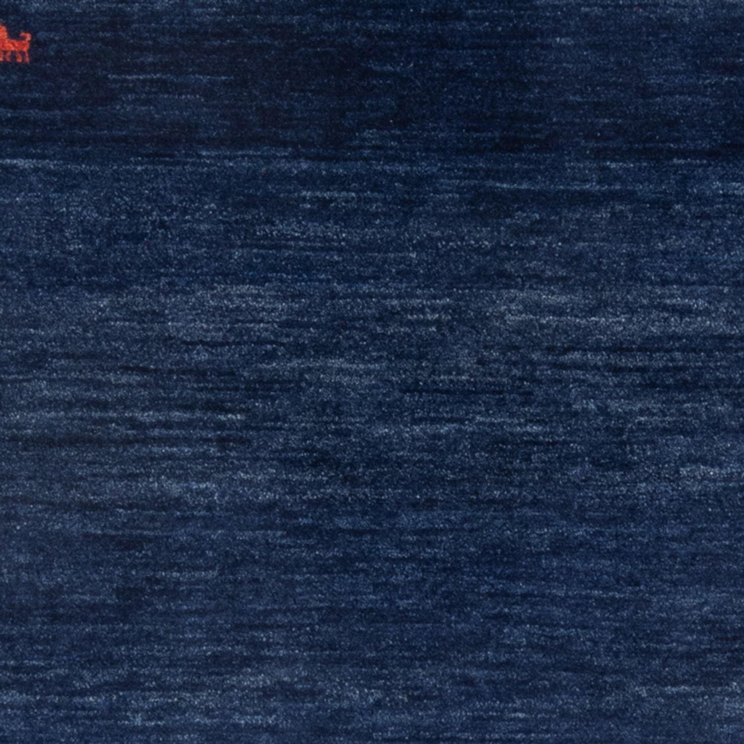 Tapis Gabbeh - Persan - 162 x 108 cm - bleu foncé