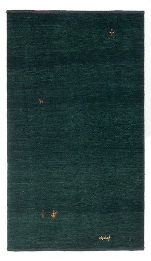 Tapis Gabbeh - Persan - 178 x 115 cm - vert foncé
