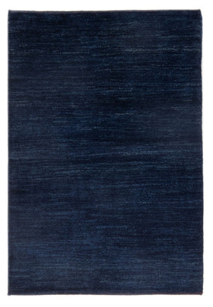 Tapis Gabbeh - Persan - 143 x 90 cm - bleu foncé
