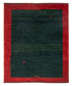 Tapis Gabbeh - Persan - 152 x 107 cm - multicolore