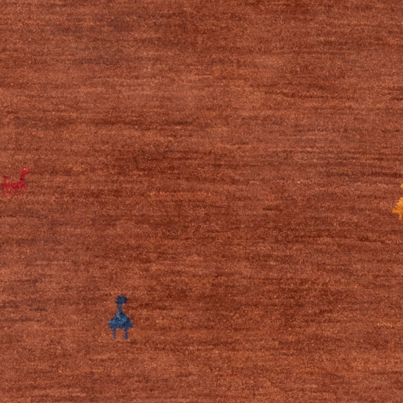 Tapis Gabbeh - Persan - 144 x 105 cm - multicolore