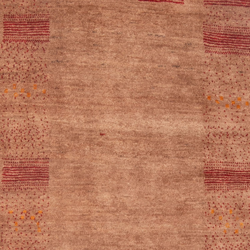 Tapis Gabbeh - Persan - 161 x 104 cm - marron clair