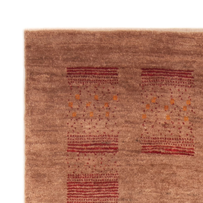 Tapis Gabbeh - Persan - 161 x 104 cm - marron clair
