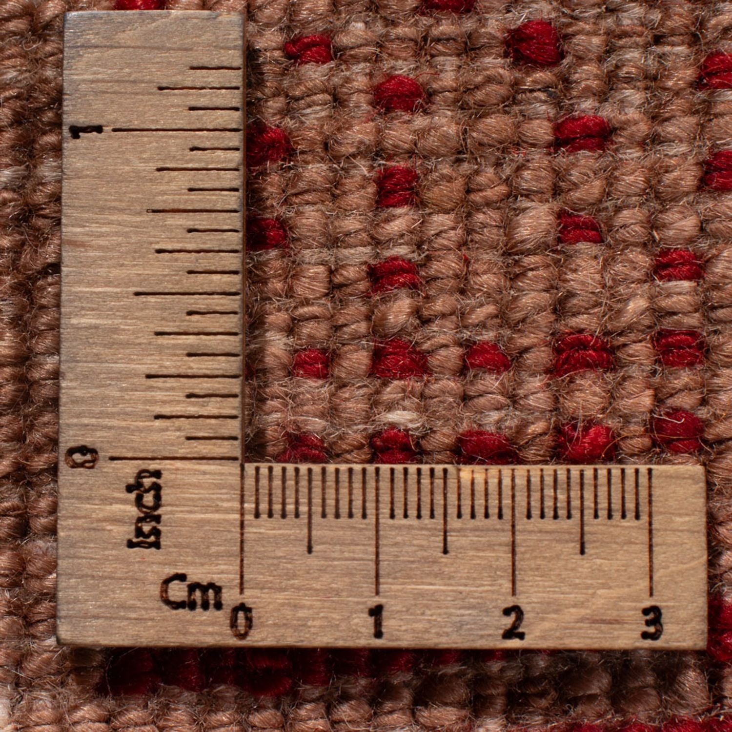 Tapis Gabbeh - Persan - 161 x 104 cm - marron clair