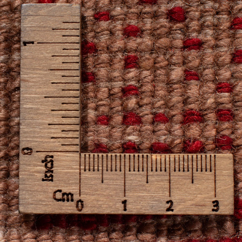 Tapis Gabbeh - Persan - 161 x 104 cm - marron clair