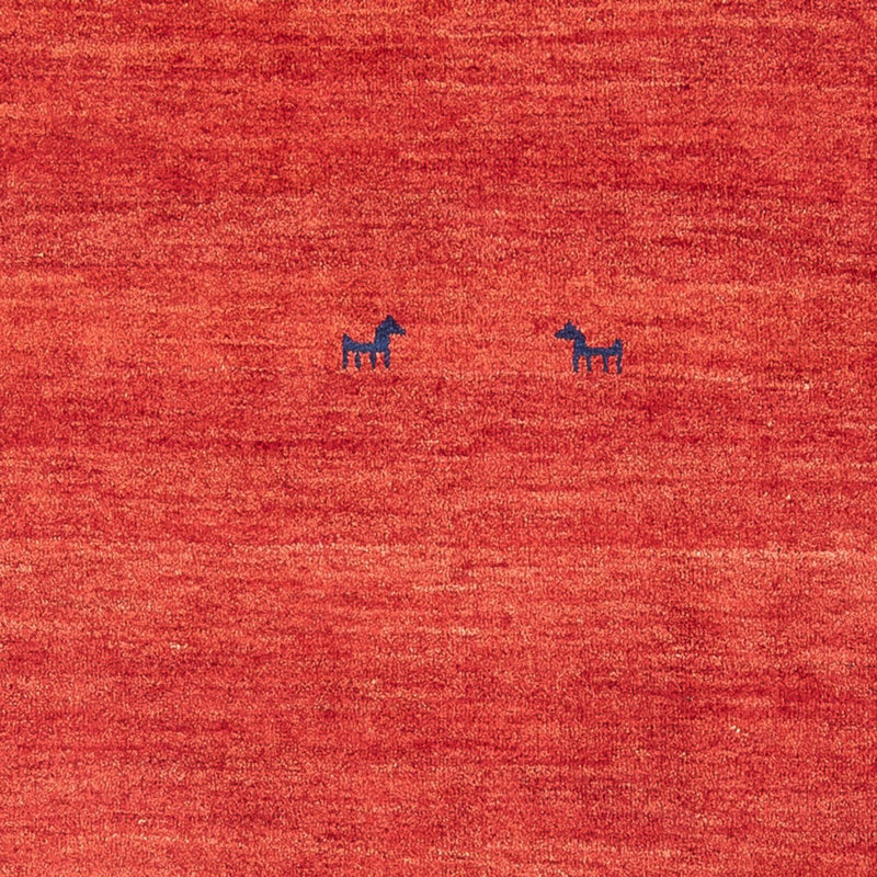 Tapis Gabbeh - Persan - 176 x 124 cm - rouge