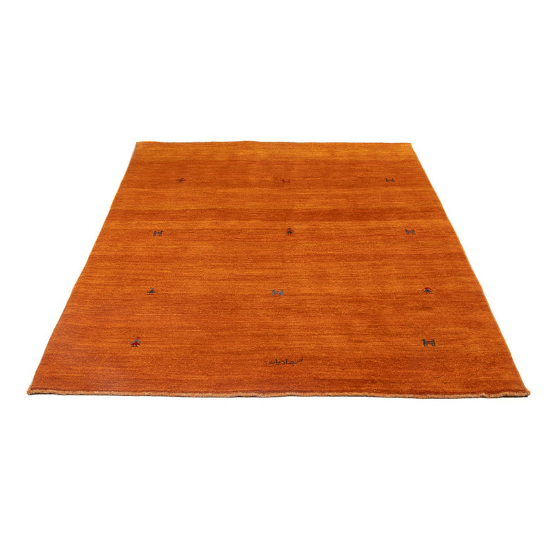 Tapis Gabbeh - Persan - 187 x 123 cm - orange