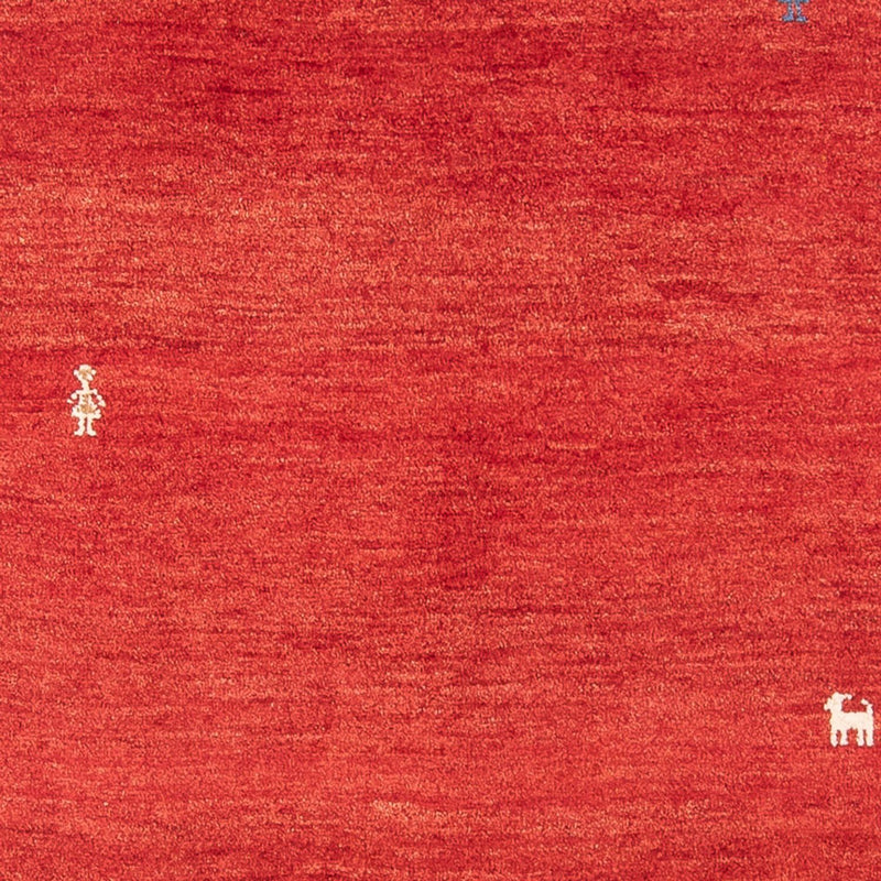 Tapis Gabbeh - Persan - 169 x 115 cm - rouge