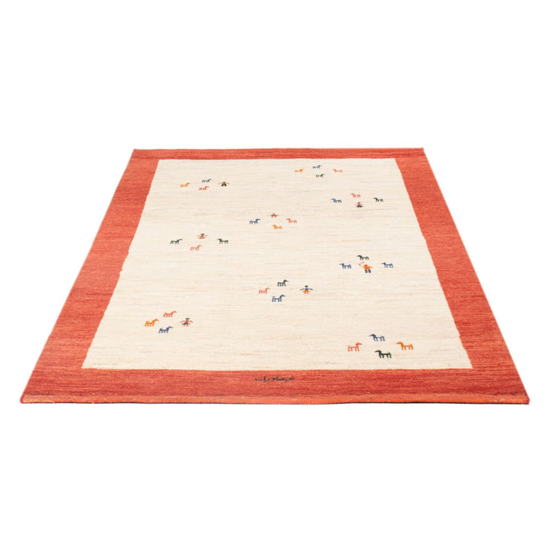 Tapis Gabbeh - Persan - 177 x 120 cm - multicolore