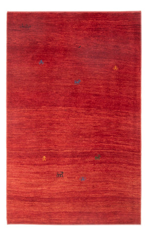 Tapis Gabbeh - Persan - 185 x 114 cm - rouge