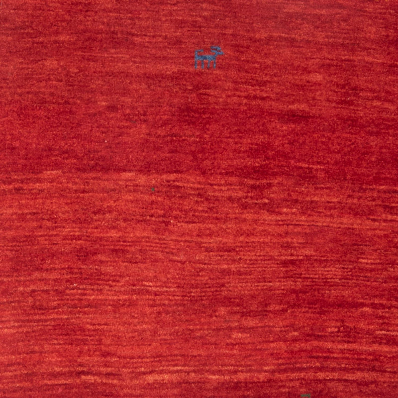 Tapis Gabbeh - Persan - 185 x 114 cm - rouge