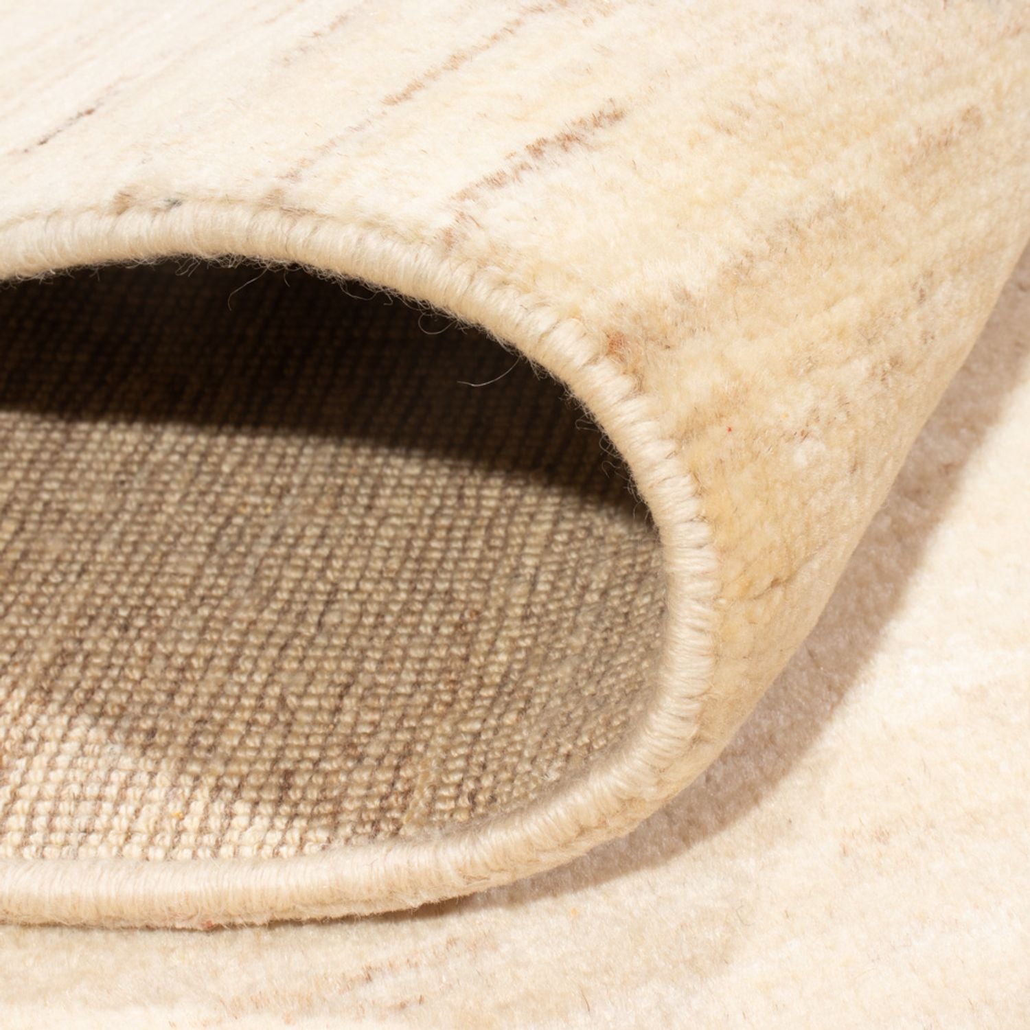 Tapis Gabbeh - Persan - 163 x 107 cm - beige clair