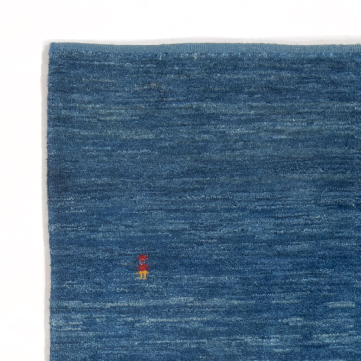 Tapis Gabbeh - Persan - 144 x 96 cm - bleu de mer