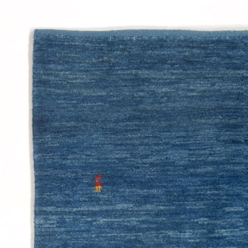 Tapis Gabbeh - Persan - 144 x 96 cm - bleu de mer