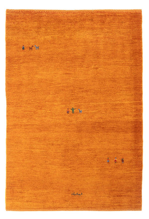 Tapis Gabbeh - Persan - 178 x 123 cm - orange
