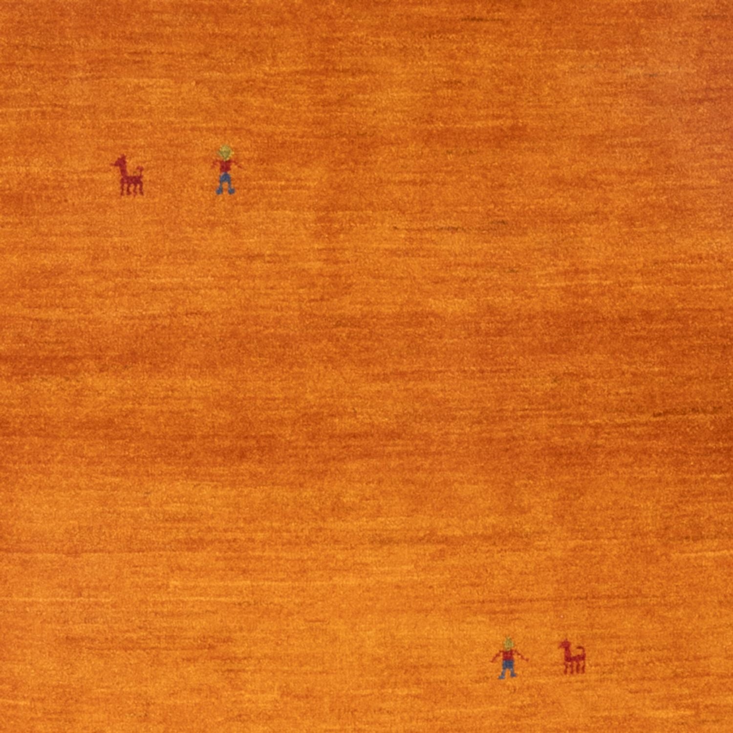 Tapis Gabbeh - Persan - 154 x 100 cm - terracotta